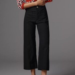 Anthropologie Maeve Black Trousers